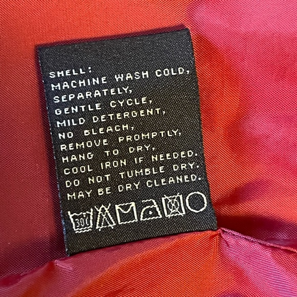 London Fog Red Jacket with detachable hood - Picture 6 of 14